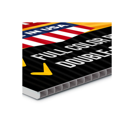 CORRUGATED SIGNS
